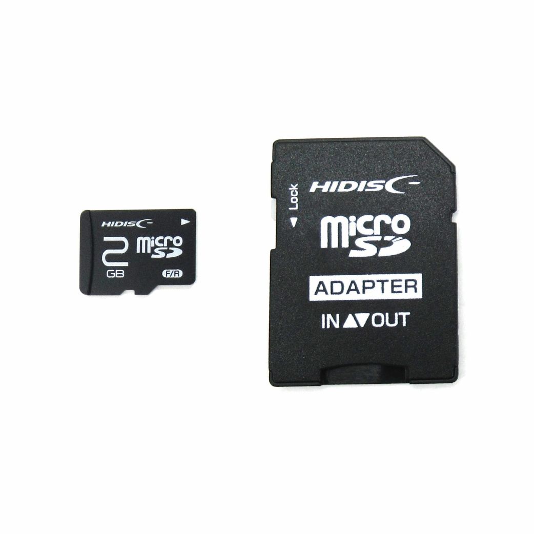 micro SDHCカード 2GB